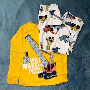 Carter’s 2-Piece Construction Snug Fit Cotton & Fleece PJs